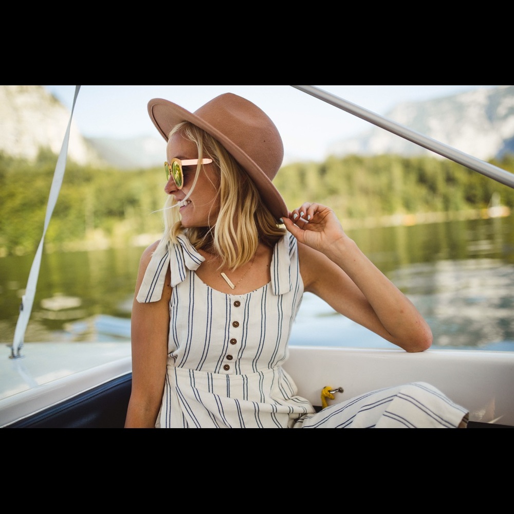 Mod Ref jumpsuit as seen on Hailey Devine
